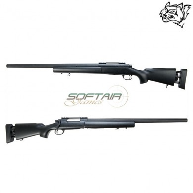 Fucile A Molla U.s. Socom M24 Sniper Black Snow Wolf (sw-m24-bk)
