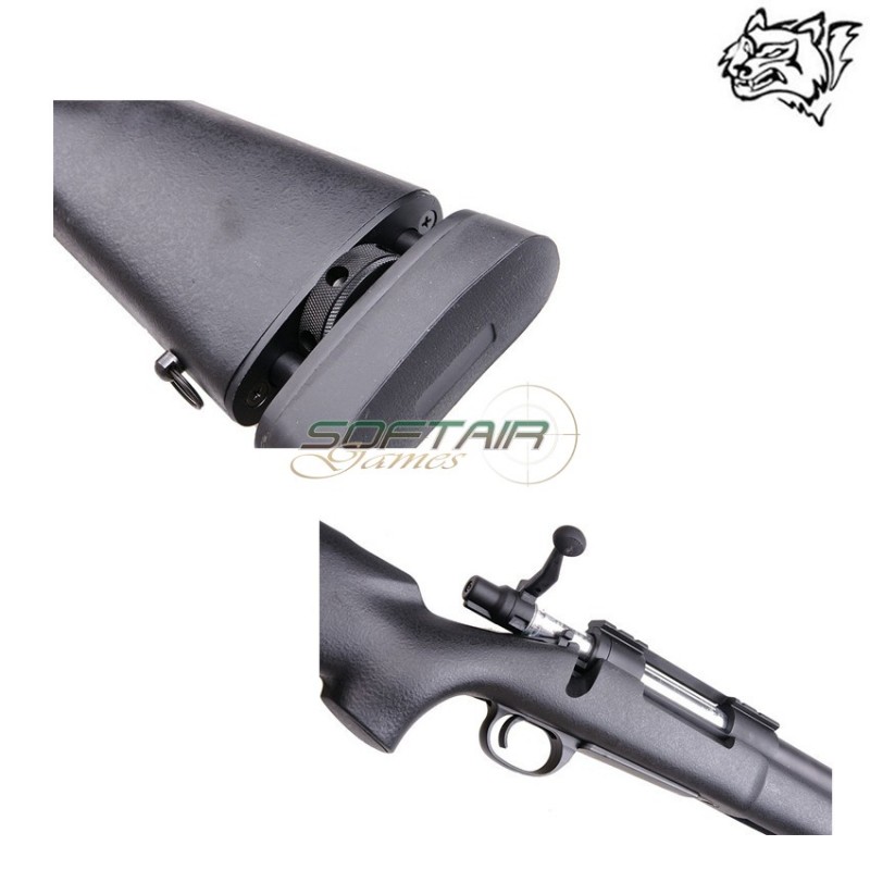 Spring Rifle U.s. Socom M24 Sniper Black Snow Wolf (sw-m24-bk)