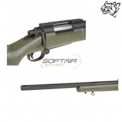 Fucile A Molla U.s. Socom M24 Military Version Sniper Olive Drab Snow Wolf (sw-014225)