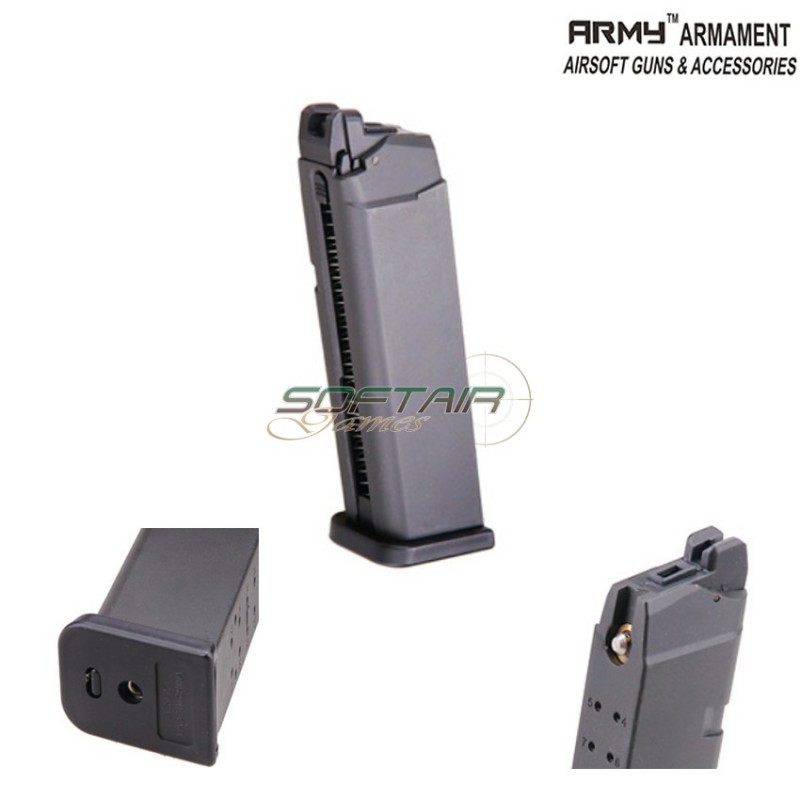 Caricatore A Gas Gbb 24bb Per R17/g17 Army™ Armament® (arm-310278)