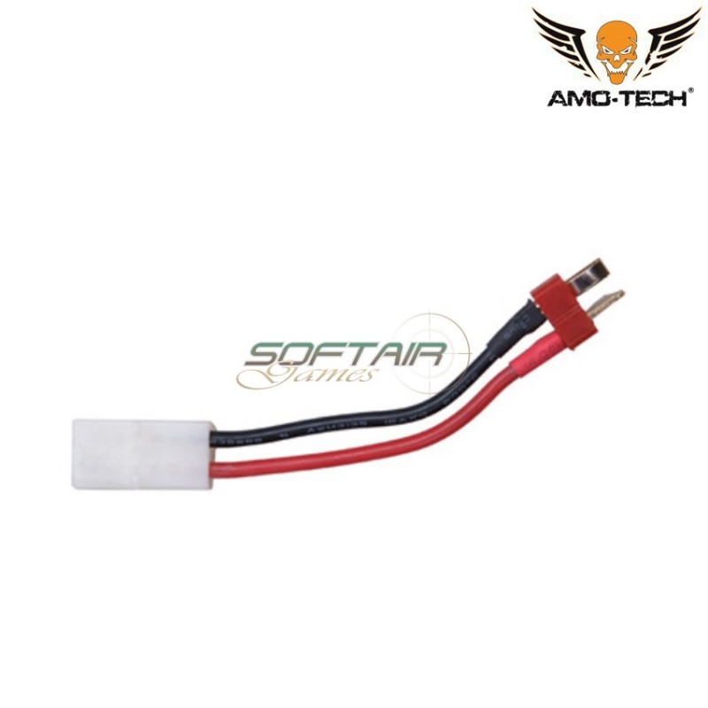 Wiring T-plug Male To Large Tamiya Female Amo-tech® (amt-13-1)