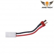 Wiring T-plug Male To Large Tamiya Female Amo-tech® (amt-13-1)