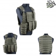 Plate Carrier Vest Olive Drab Frog Industries (fi-v21-od) Plate Carrier Vest Olive Drab Frog Industries (fi-v21-od)