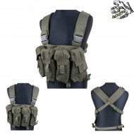 Chest Rigg Type Tactical Vest Olive Drab Frog Industries® (fi-000927-od)