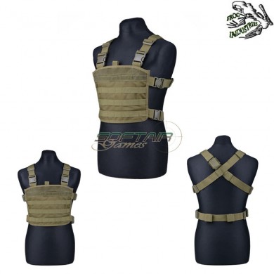 Mini Chest Rig Molle Tactical Vest Olive Drab Frog Industries® (fi-009830-od)