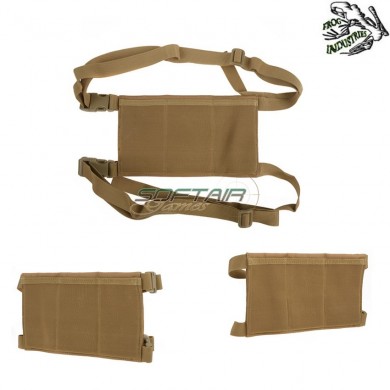 Elastic Bandolier For 6 Magazines Coyote Frog Industries (fi-011437-ct)