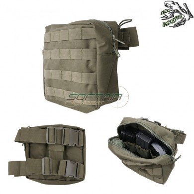 Drop Cargo Leg Tactical Bag Utility Olive Drab Frog Industries® (fi-000413-od)
