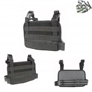 Modular Drop Leg Molle Panel Black Frog Industries® (fi-m51613168-bk)