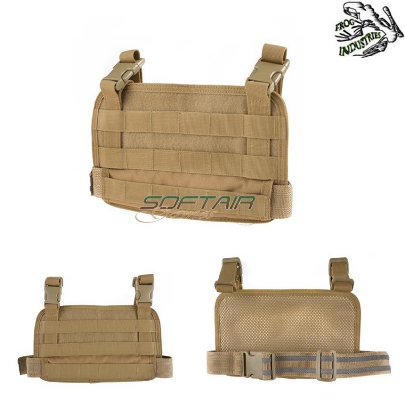 Modular Drop Leg Molle Panel Coyote Frog Industries® (fi-m51613168-ct)