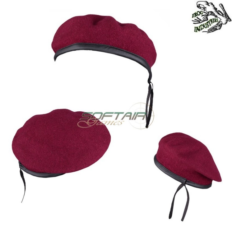 Original Military Beret Crimson Frog Industries (fi-2-cr)