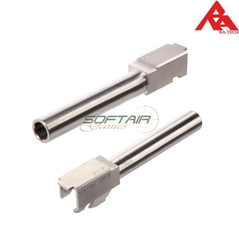 Outer Barrel Cnc Stainless Per We G17 Gbb Ra-tech (rt-20)