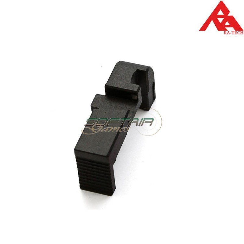 Cnc Magazine Release Black For Glock We Gen4 Ra-tech (rt-32-bk)