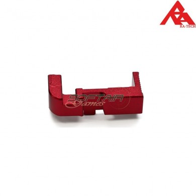 Cnc Magazine Release Red For Glock We Gen4 Ra-tech (rt-32-red)