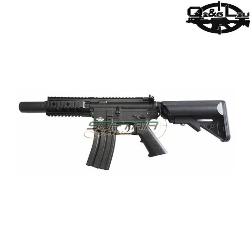 Fucile Elettrico M4 Cqb Silenced Black M4a1-002 Q&g (ql-m4ff5)