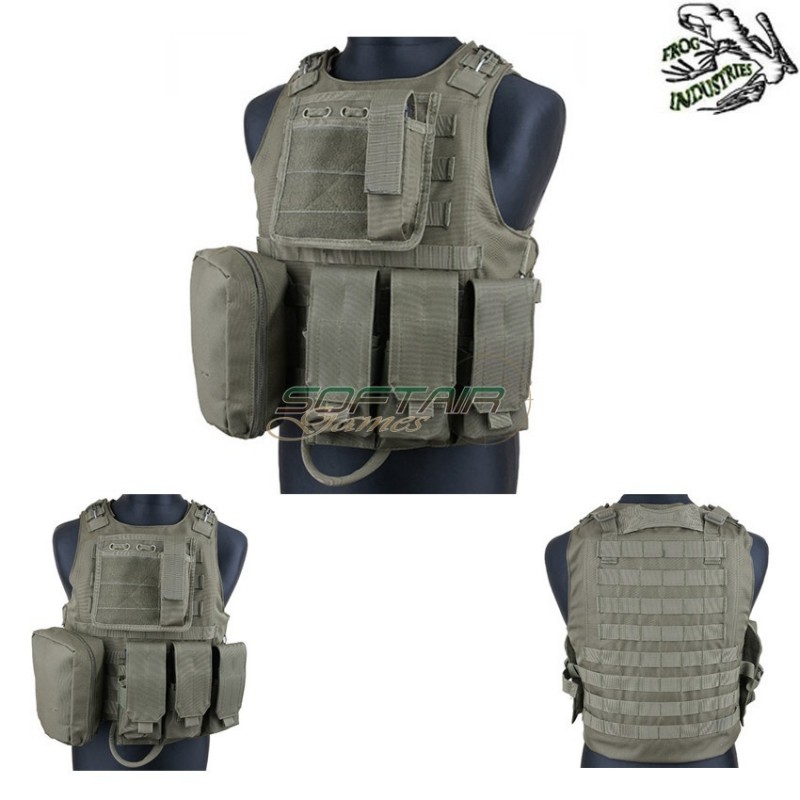 Amphibious Body Armour Olive Drab Frog Industries® (fi-001010-od) Amphibious Body Armour Olive Drab Frog Industries® (fi-001010-od)