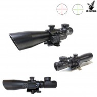 Scope 3-9x42eg Black With Laser Red Js Tactical (js-3-9x42eg) Scope 3-9x42eg Black With Laser Red Js Tactical (js-3-9x42eg)