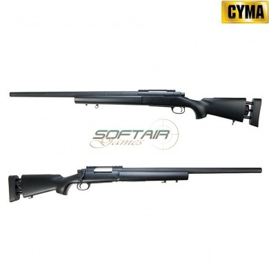 Spring Rifle Sws M24 Sniper Black Cyma (cm-702-bk)