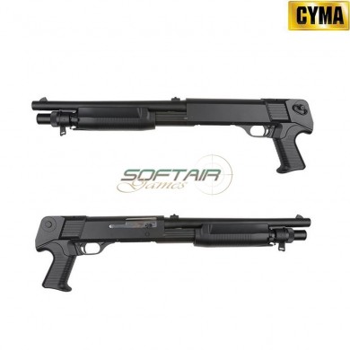 Spring Rifle Shotgun M3 Short Black Cyma (cm-361-bk)