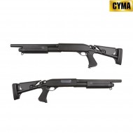 Spring Rifle Shotgun M870 Cqb Black Cyma (cm-353-bk)