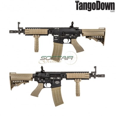 Electric Rifle M4 Ecr-5 Cqb Dual Tone Built In Mosfet Tangodown® (eh13ar-t)