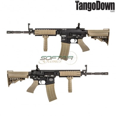 Electric Rifle M4 Ecr-4 Sopmod Dual Tone Built In Mosfet Tangodown® (eh12ar-t)