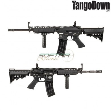 Electric Rifle M4 Ecr-4 Sopmod Black Built In Mosfet Tangodown® (eh12ar)