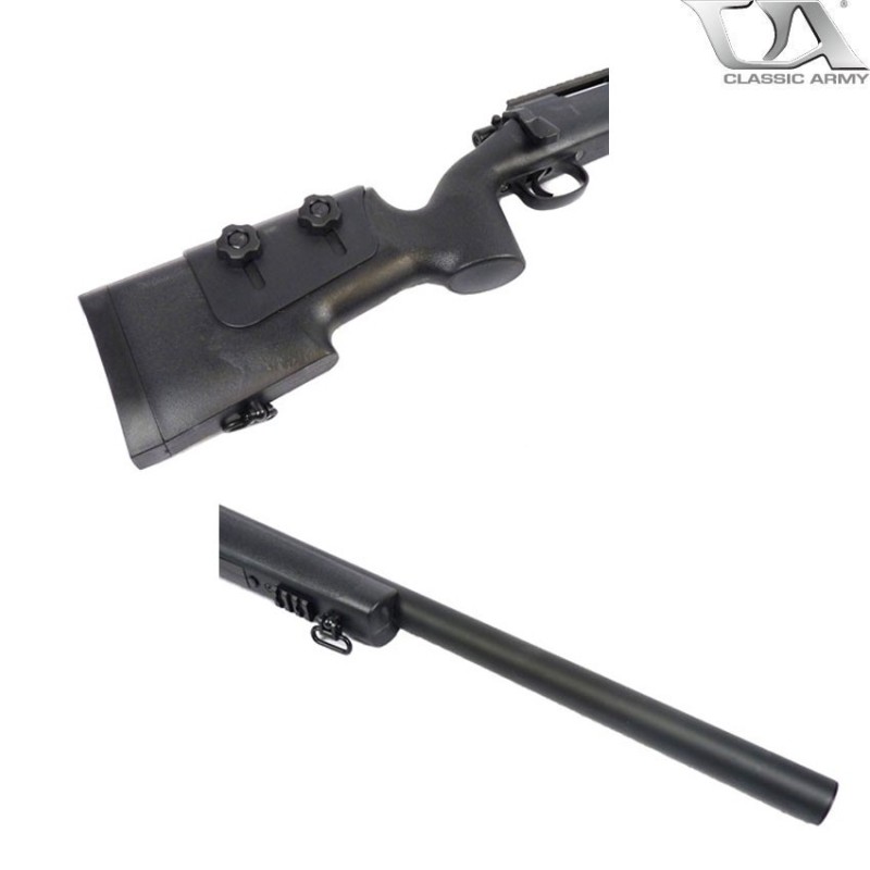 Fucile A Molla Sr40 Sniper Black Classic Army (ca-016097)