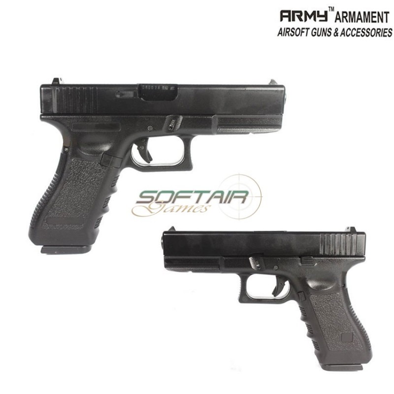 Pistola A Gas Gbb Glock R17 Black Army™ Armament® (arm-r17-bk)