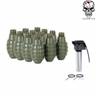 Co2 Grenade Thunder B Ananas Set 12pcs Hakkotsu (hako-tb12a) Co2 Grenade Thunder B Ananas Set 12pcs Hakkotsu (hako-tb12a)