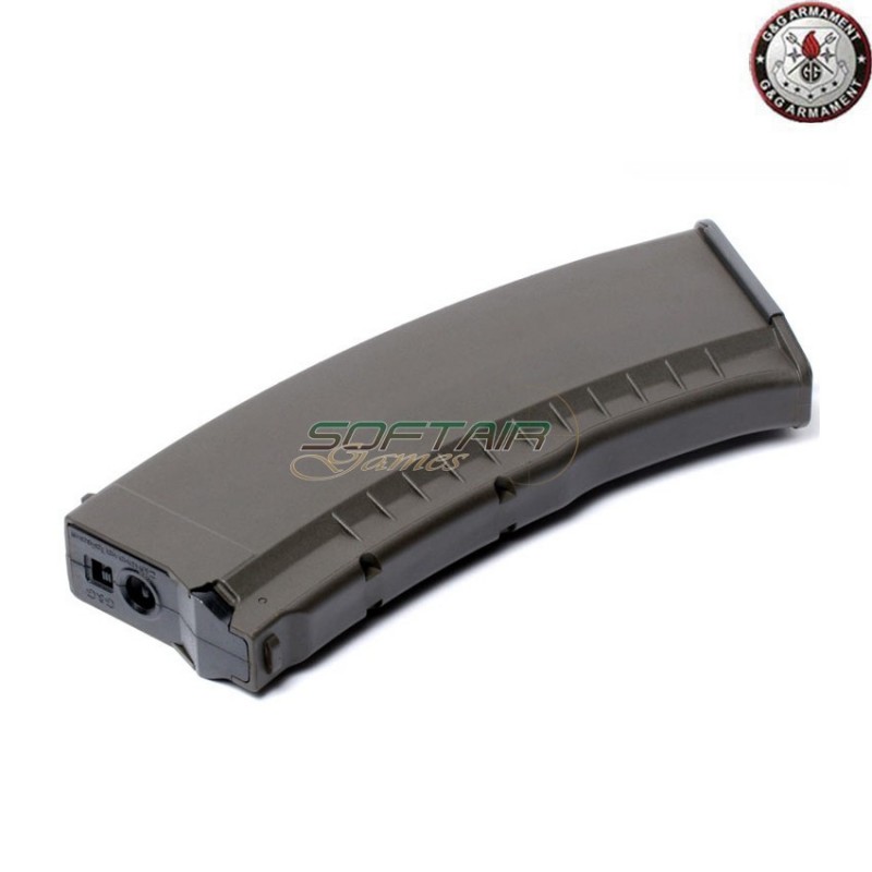 Caricatore Monofilare Ak74/gk74 120bb Olive Drab G&g (gg-08102-od)