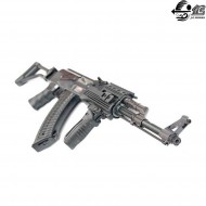 Electric Rifle Ak47 Tactical Ris Black Jing Gong (jg-0515-bk)