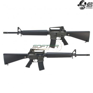 Electric Rifle M16a3 Black Jing Gong (jg-6610-bk)