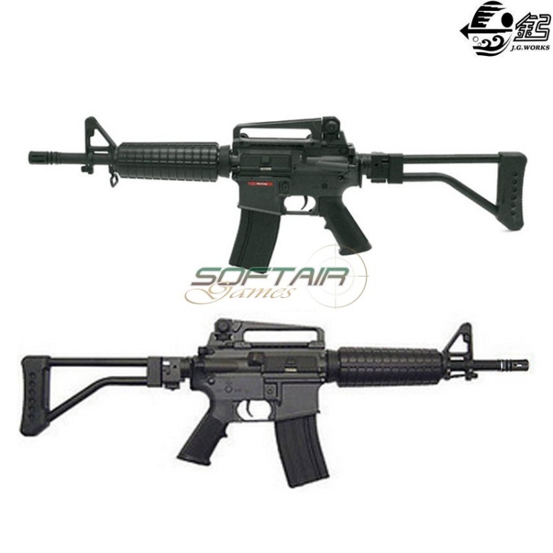 Electric Rifle M733 Folding Black Jing Gong (jg-6614-bk)