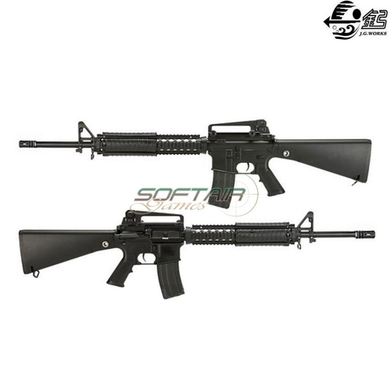 Fucile Elettrico M16a4 Black Jing Gong (jg-6620-bk) Fucile Elettrico M16a4 Black Jing Gong (jg-6620-bk)