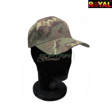 Cappello Combat Baseball Style Vegetato Royal (rp-bdu-tc)