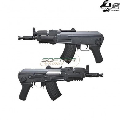 Electric Rifle Ak Beta Spetsnaz Short Black Jing Gong (jg-0510-bk)