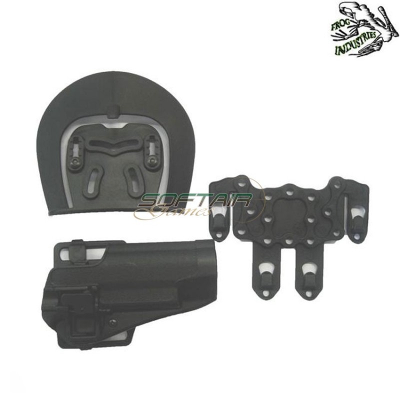Full Set Cqc 1911 Holster Black Frog Industries (fi-h19-b)