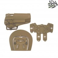 Full Set Cqc 1911 Holster Dark Earth Frog Industries (fi-h19-t) Full Set Cqc 1911 Holster Dark Earth Frog Industries (fi-h19-t)