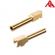 Outer Barrel Cnc Gold Per We G19 Gbb Ra-tech (rt-24)