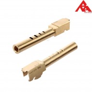 Outer Barrel Cnc Gold For We G18c Gbb Ra-tech (rt-22)