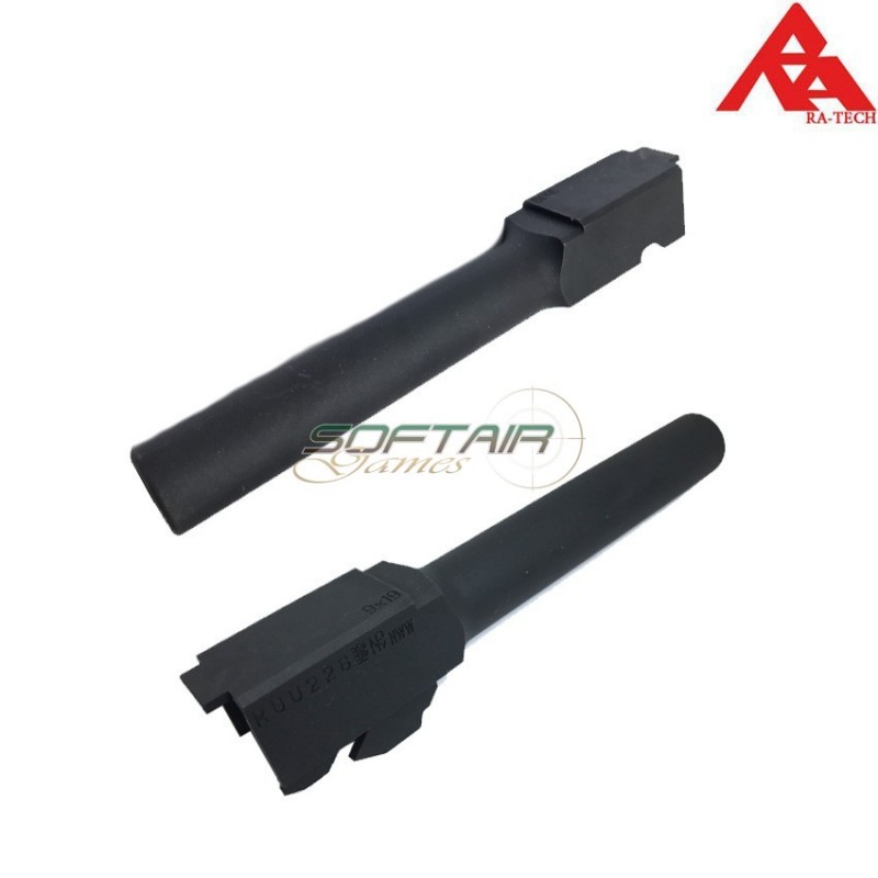 Outer Barrel Cnc Black Per We G17 Gbb Ra-tech (rt-21)