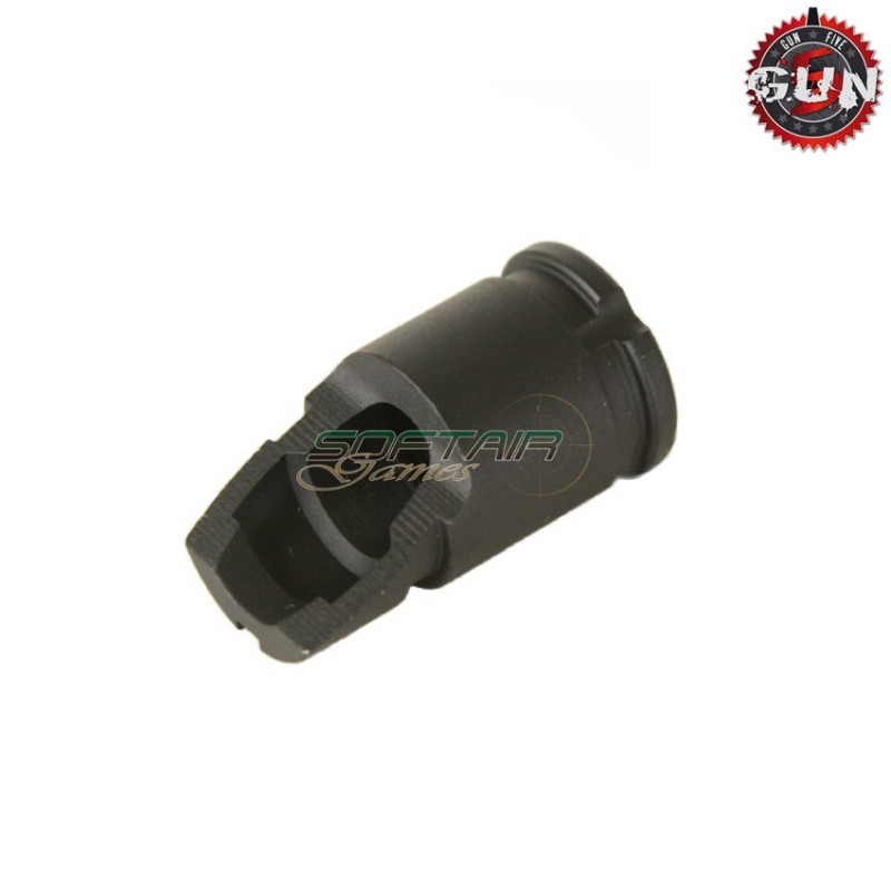 Steel Flash Hider Black Ak Type Gun Five (gf-sp1)
