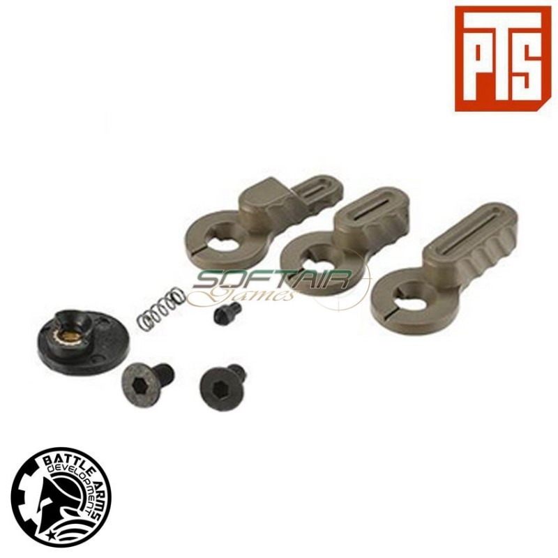 B.a.d. Ambidextrous Safety Selector Aeg Dark Earth Pts® (pts-ba001490313)