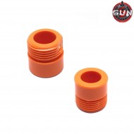 Orange Flash Hider For Pistol Type 3 Gun Five (gf-opf-06)