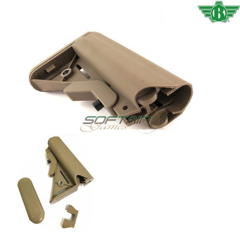 Calcio Milspec Sopmod Type Crane Dark Earth Bolt (ba-011t)