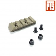 Dupont Keymod Rail Section 4 Slots Dark Earth Pts® (pts-pt112450313)