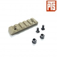 Dupont Keymod Rail Section 5 Slots Dark Earth Pts® (pts-pt113450313)