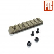 Dupont Keymod Rail Section 7 Slots Dark Earth Pts® (pts-pt114450313)