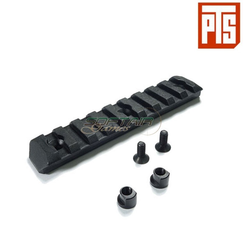 Dupont Keymod Rail Section 9 Slots Black Pts® (pts-pt115450307)