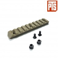 Dupont Keymod Rail Section 9 Slots Dark Earth Pts® (pts-pt115450313)